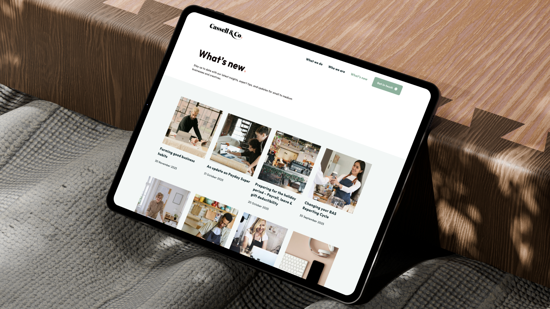 Cassell & Co website design and marketing support by Accountant Website - What's new blog and insights