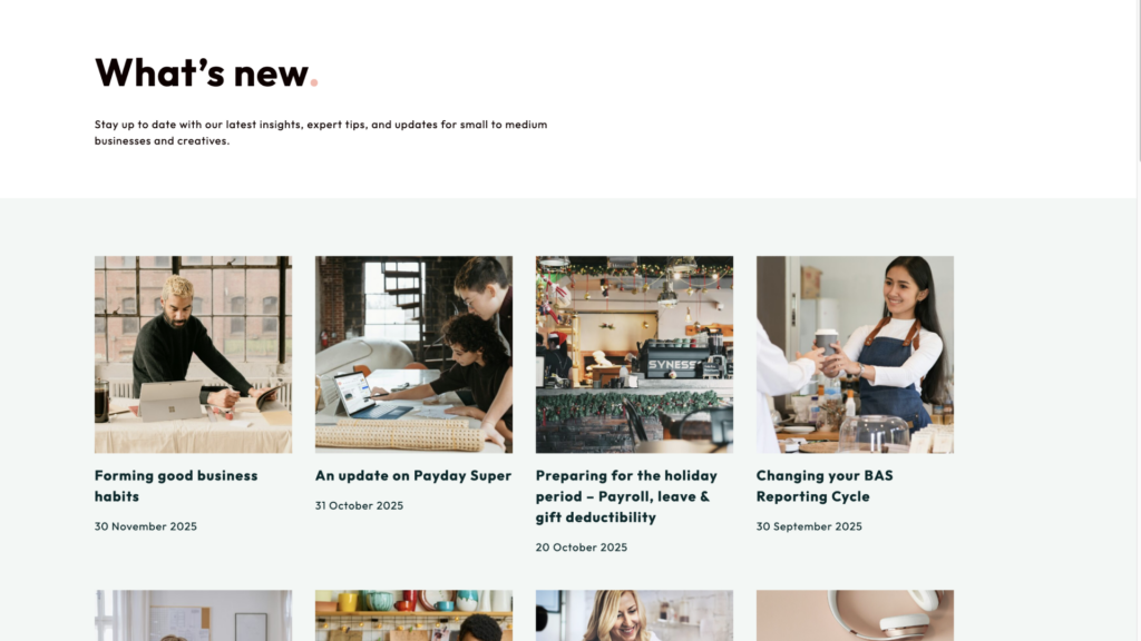 Cassell & Co website design and marketing support by Accountant Website - What's new blog and insights